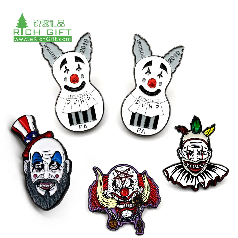 Custom Die Cut Pins Supplier | Unique Shape Metal Pins & Badges 1