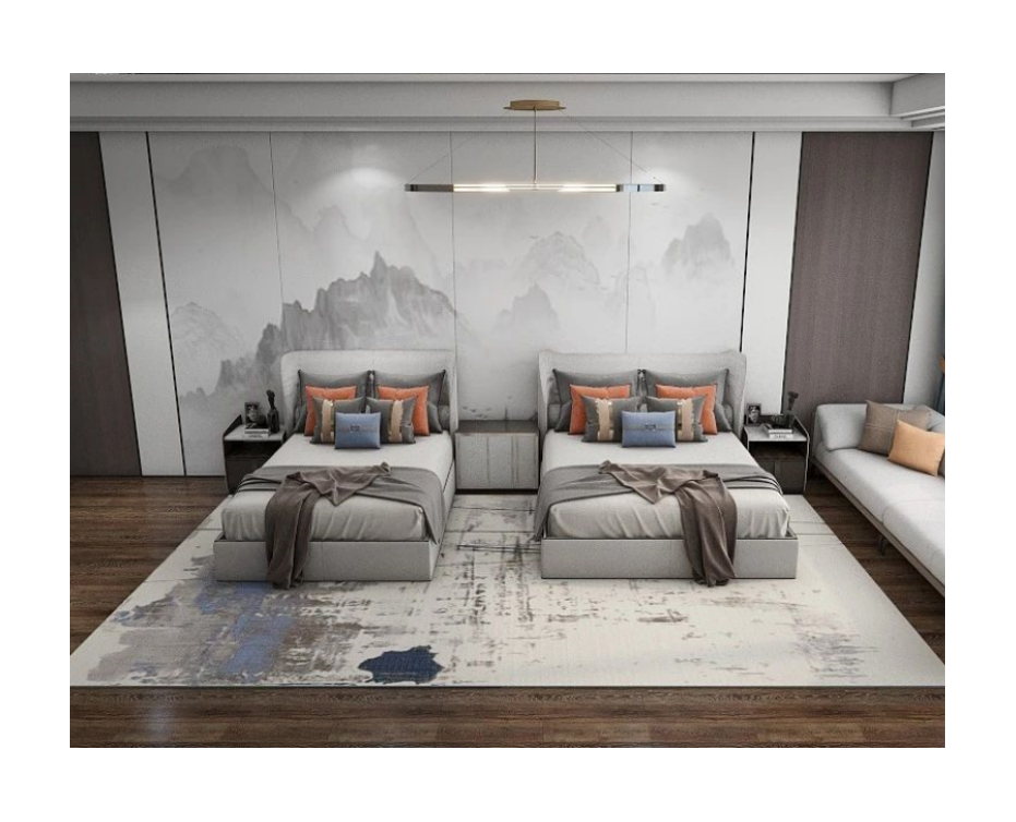 Axminster Wall-to-Wall Carpet for Luxury Hotels - Customizable 1