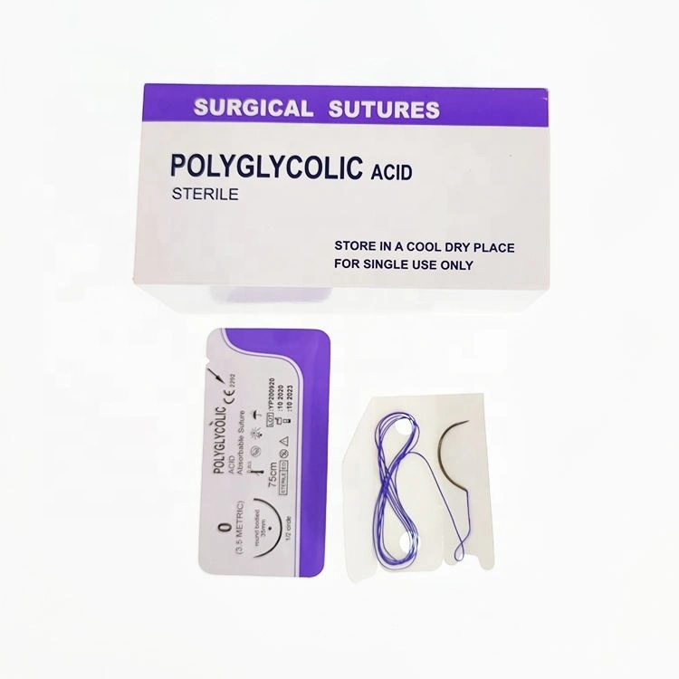 Absorbable Medical Suture Surgical Suture For General Surgery Medical Polyglactin Disposable Sterile Surgical Suture Needle 1