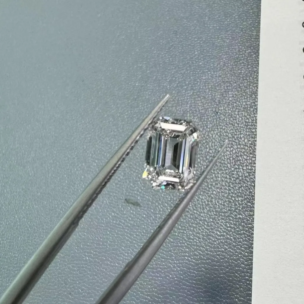 Emerald Lab Diamond Lab Grown Emerald Cut Diamond Suppliers 2