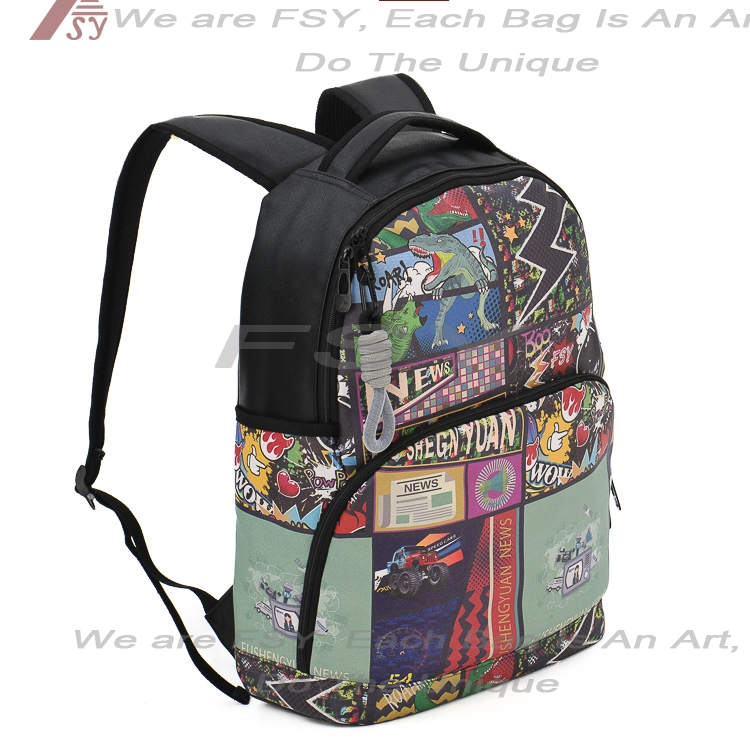 Customized For Casual Use Economical Lightweight Polyester Student Backpacks Fashionable Designs For Teenagers Children 1