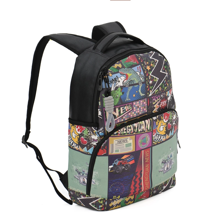 Customized For Casual Use Economical Lightweight Polyester Student Backpacks Fashionable Designs For Teenagers Children 1