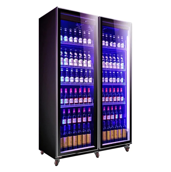 armoire à boissons commerciales