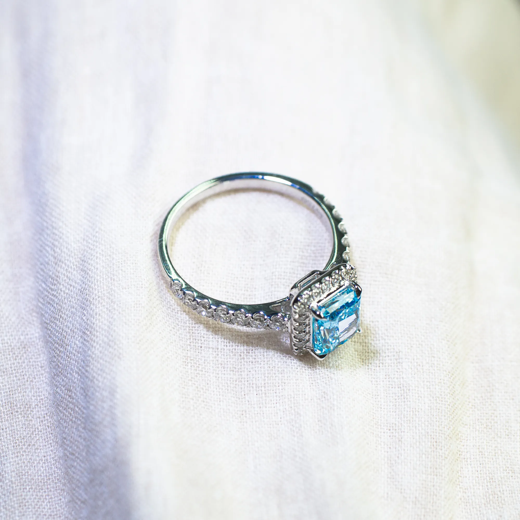 Lab Grown 3 Carat Diamond Ring by DKL Jewelry 4