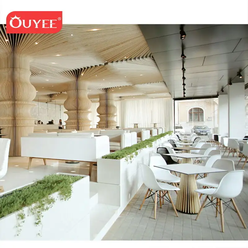 كشك داخلي لبيع عصائر الفاكهة الطازجة والقهوة - كاونتر كشك الطعام 1