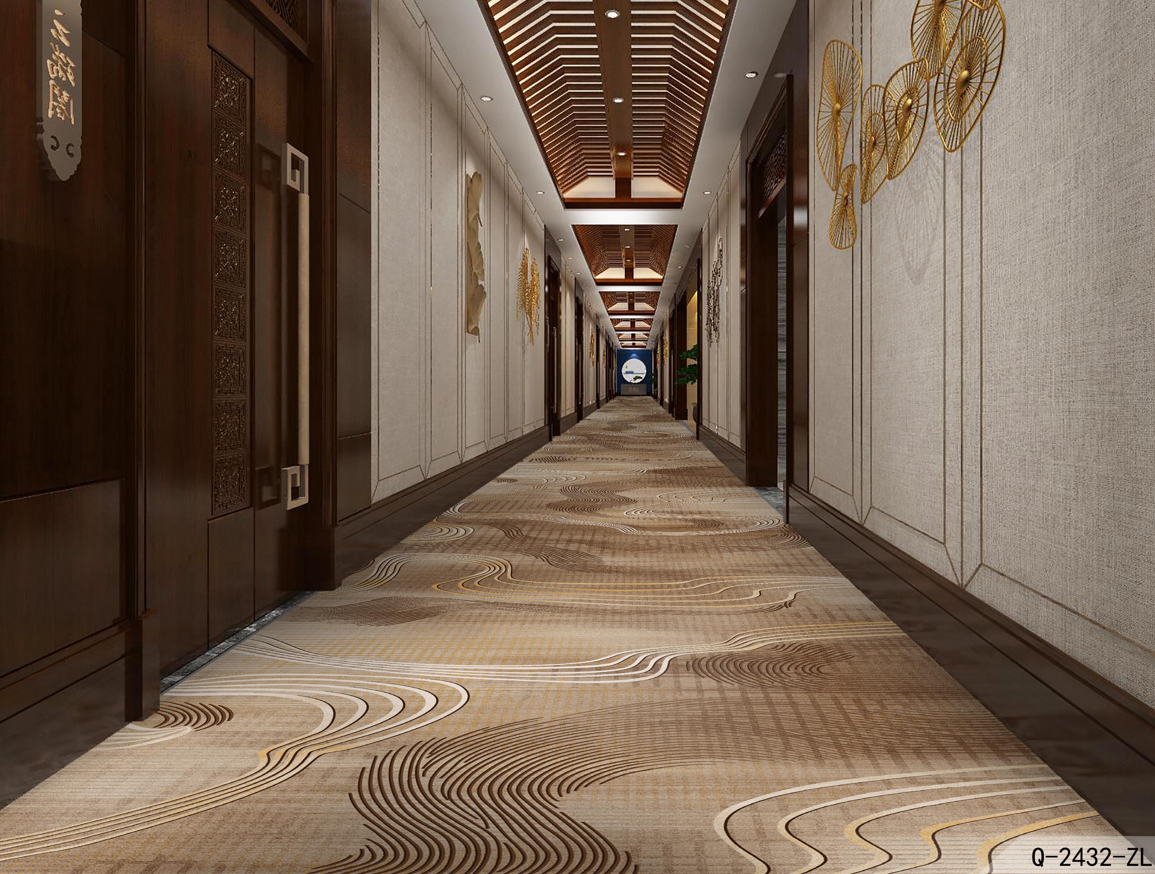 Tapis d'hôtel en Chine - Moquette mur à mur et moquette de couloir 3