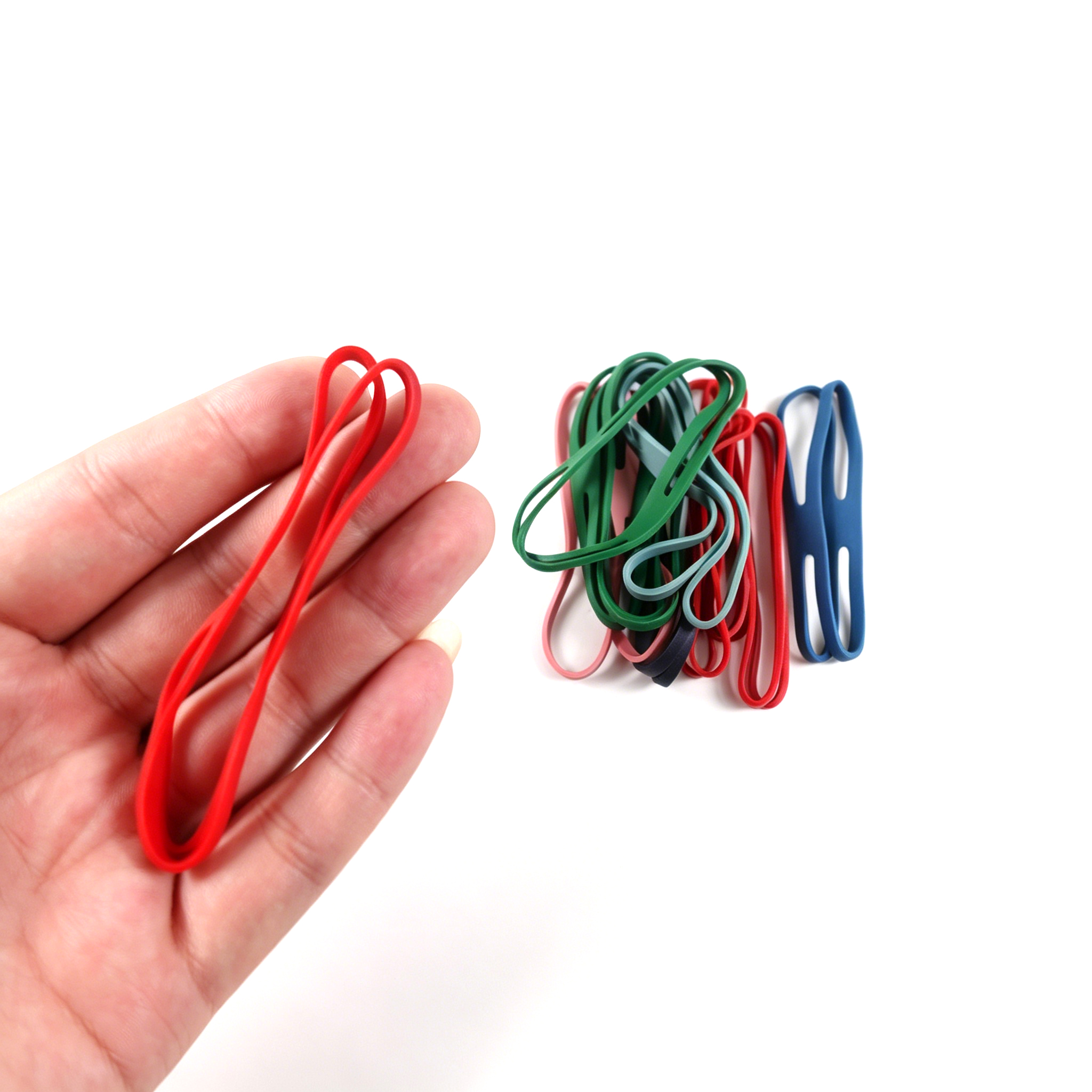 X Shape Color Rubber Bands for Craft, DIY & Office Bundling – Wholesale 5