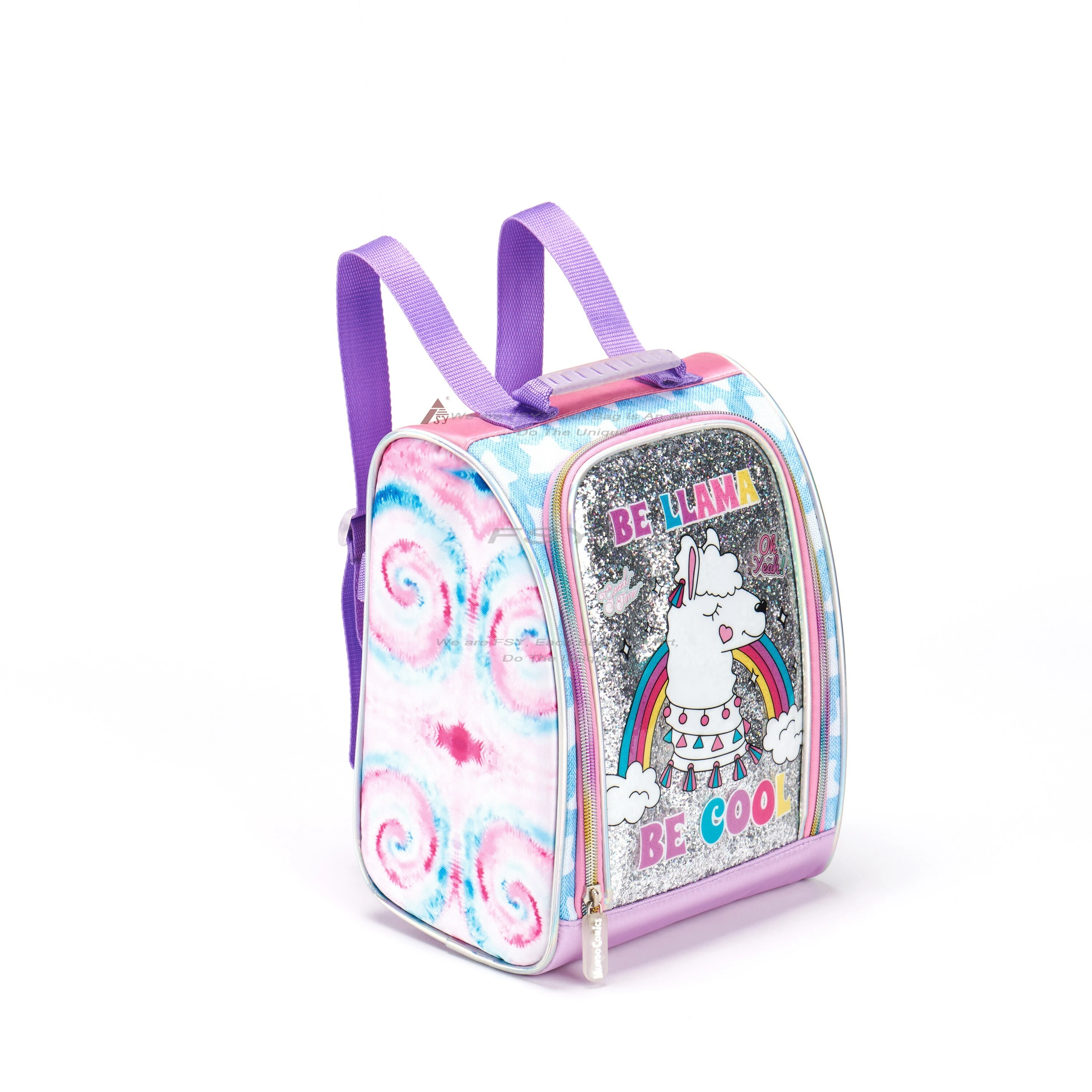 Ounier Custom Backpacks Cartoon Kids Cooler Lunch Bags Portable Thermal Bag For Girl Insulation Lunch Bag For Children 1