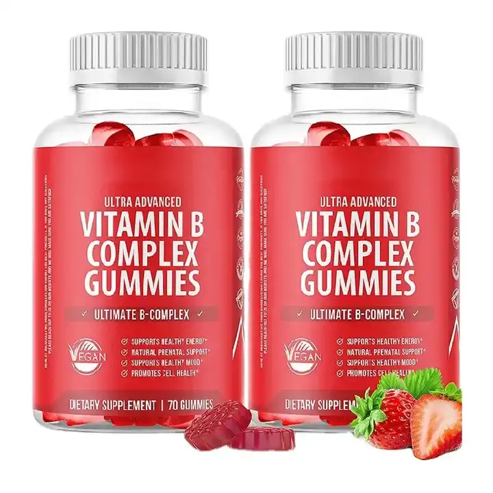 OEM/ODM Vitamin B12 B-Complex Gummies 60ML - Free Sample 1