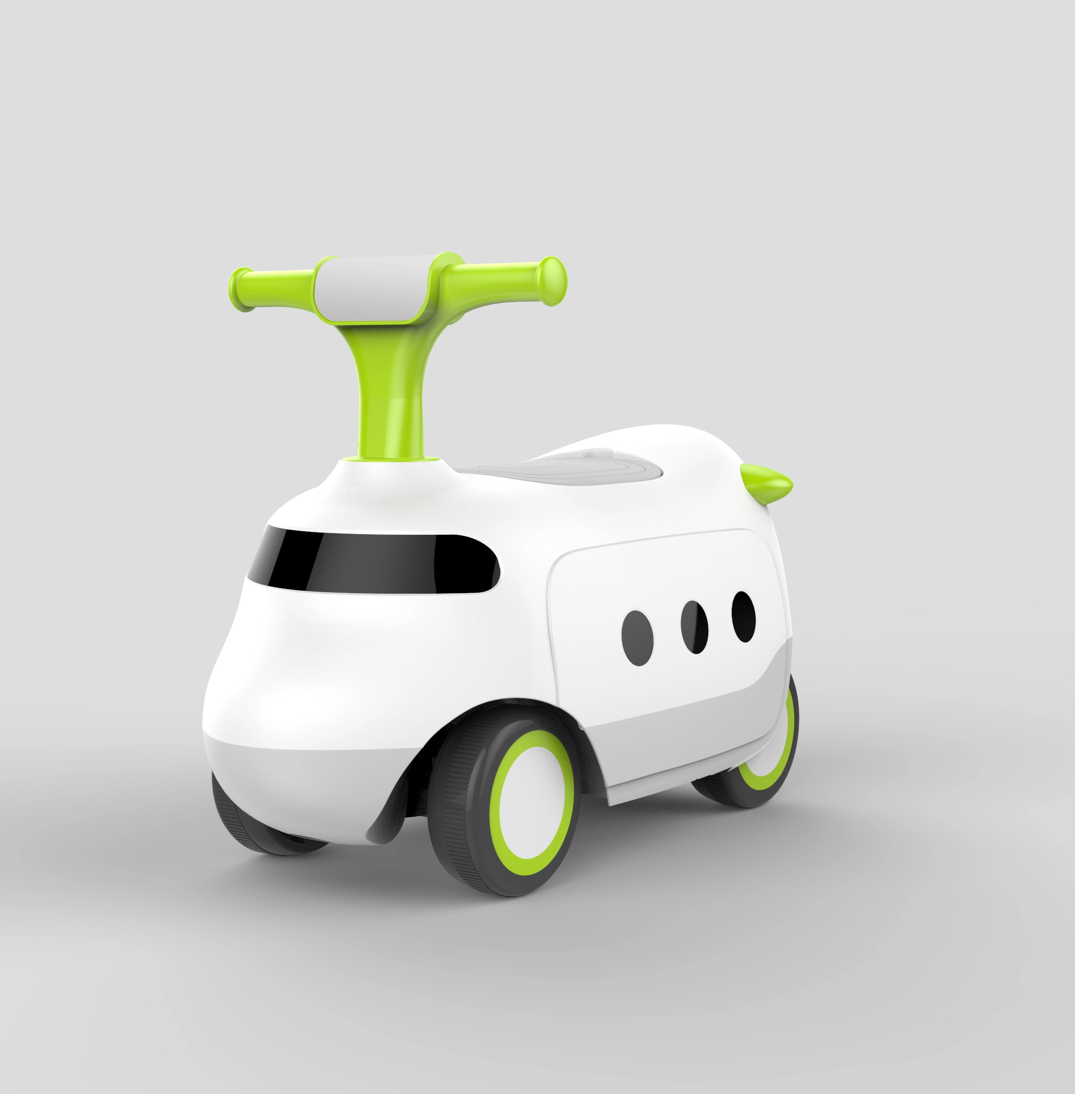 Naik Mobil Mainan Desain Kaki ke Lantai dengan Musik Geser Meningkatkan Rasa Percaya Diri 1