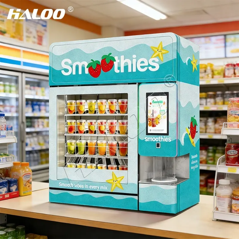 Protein Smoothie Vending Machine Manufacturer for Supermarkets 6