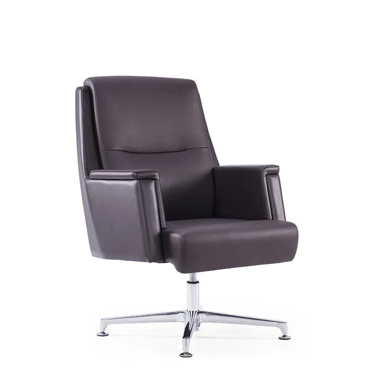 Silla giratoria de oficina moderna de lujo con asiento tipo jefe 1