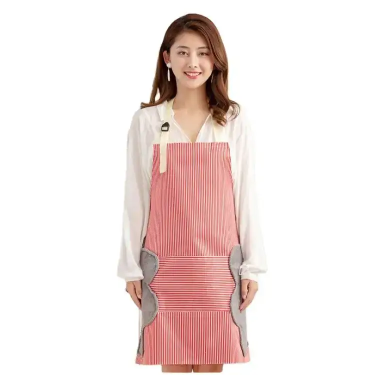 Premium Eco-Friendly Adjustable Neck Strap Cooking Apron for Restaurant Kitchens and Chefs 1