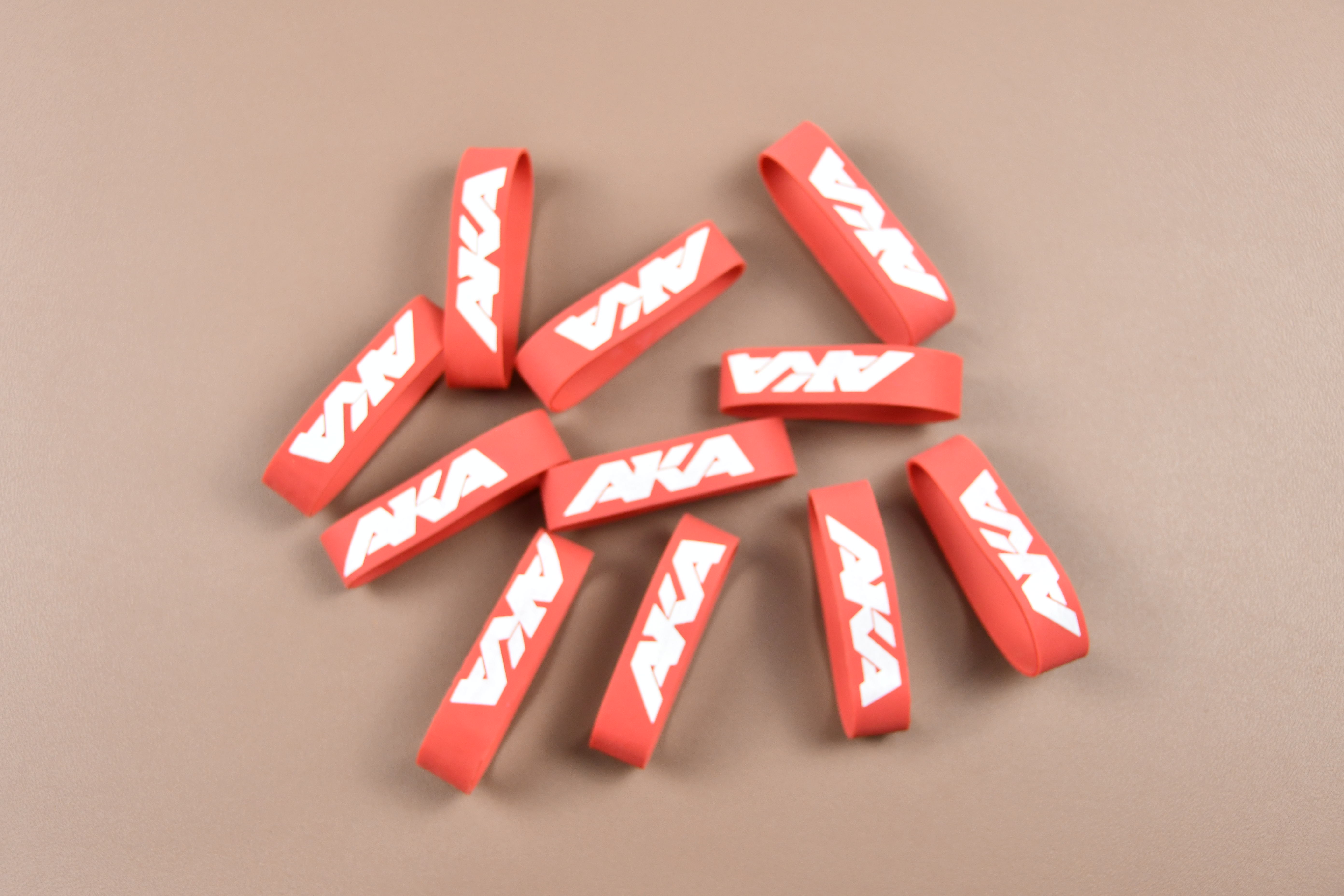 Elásticos de borracha de alta resistência com logotipo personalizado para promoção – Atacado 4