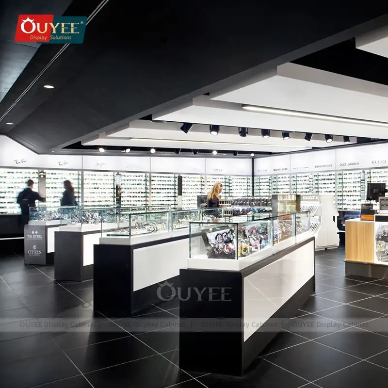 Vetrina espositiva per cosmetici Tax-Free Store - Supporto per profumi e bottiglie di vino 1