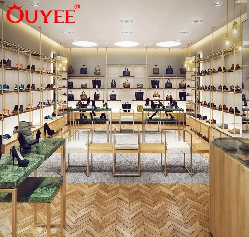 Banconi espositivi per scarpe da negozio, ideali per negozi di calzature e negozi di scarpe con tacco alto. 1