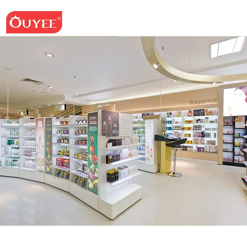 Arredamento e design per piccoli negozi di cosmetici. 1