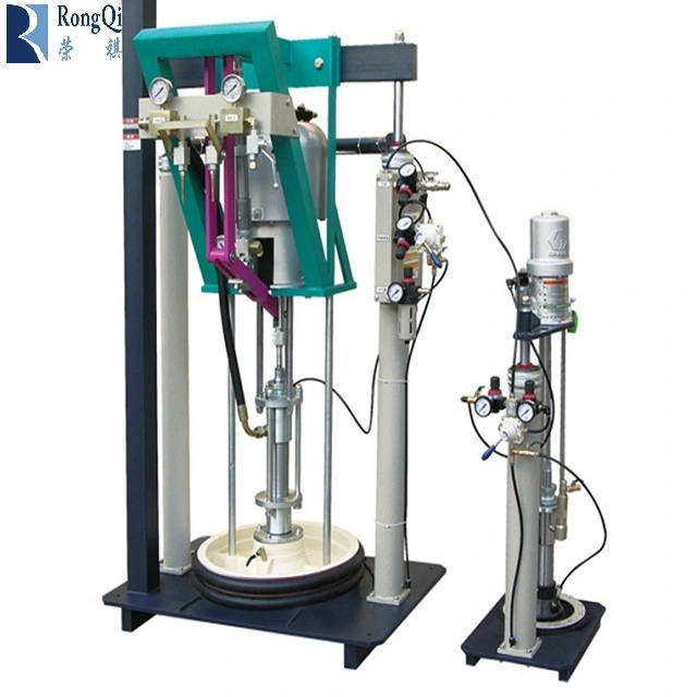 Double Glazing Glass A Pump And B Pump Silicone Spreading Machine For Glass Deep Processing 1