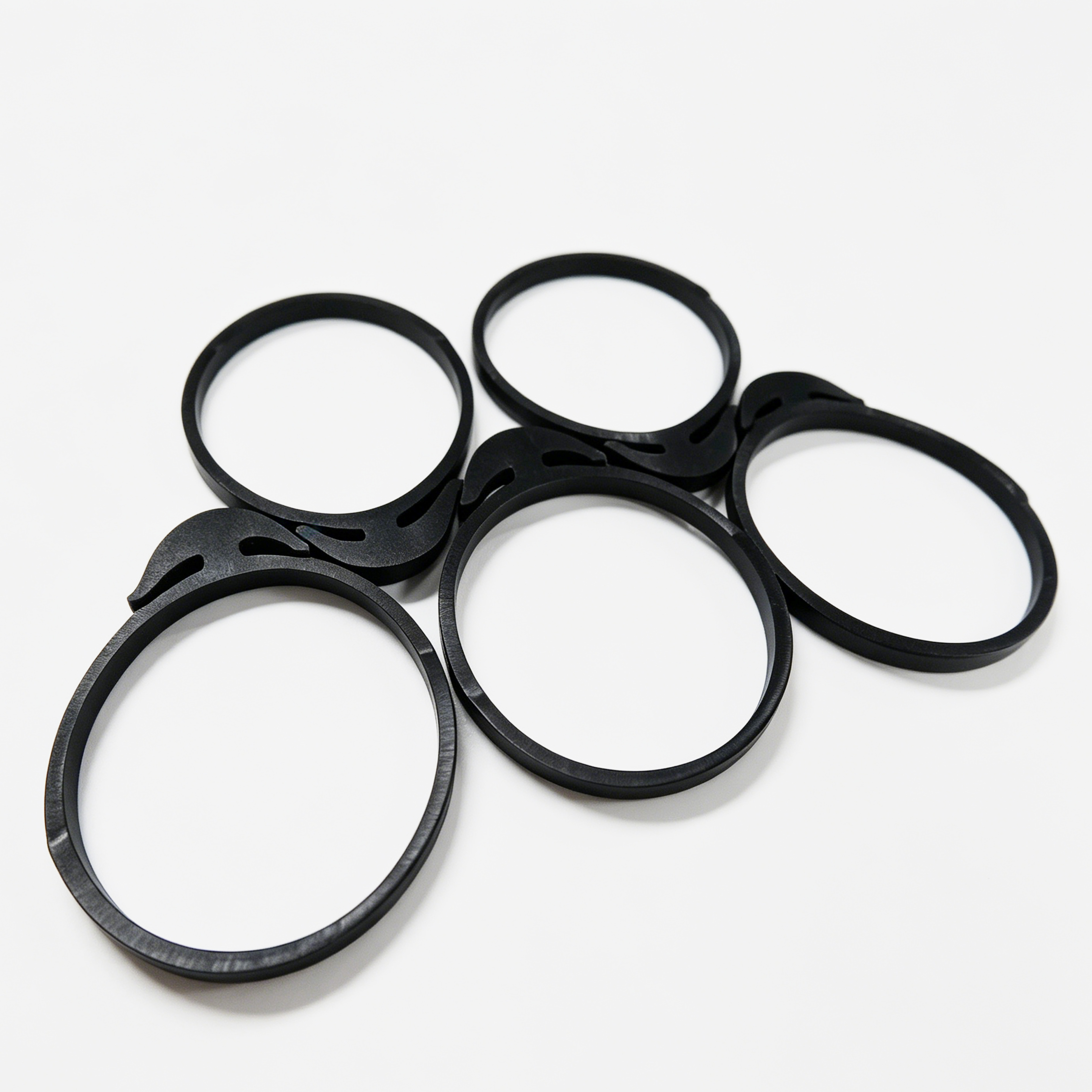 EPDM Hook Rubber Bands for Flowering Vine, Bamboo Stakes & Indoor Plants 3