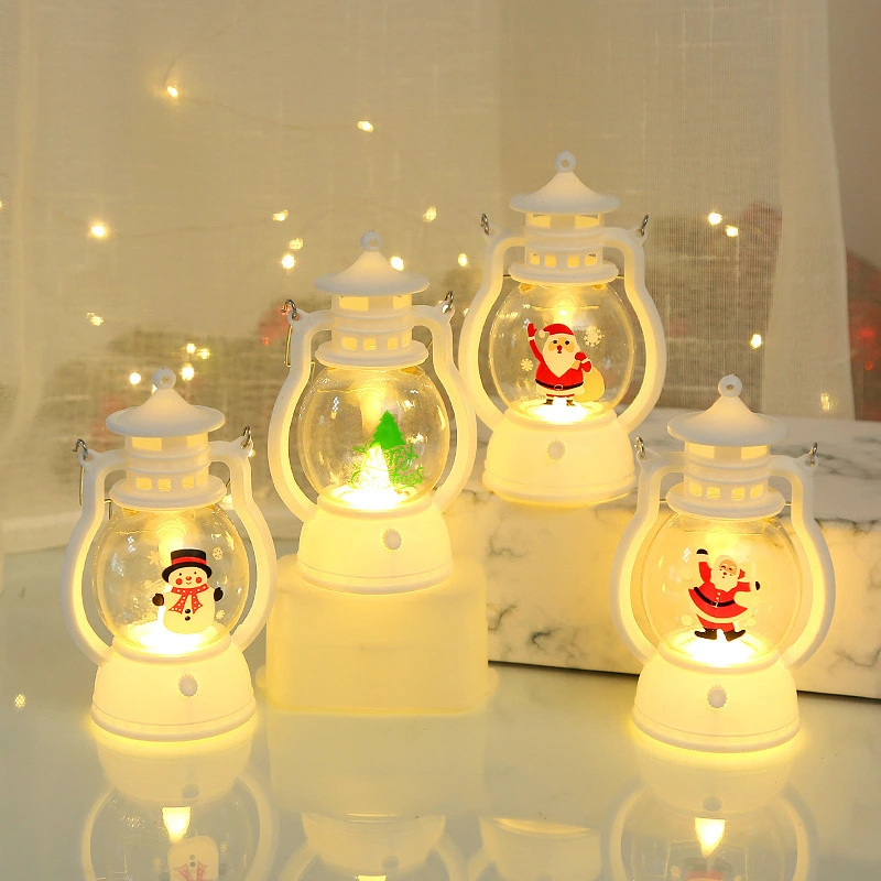 Gl-yd Guangli Christmas Cartoon Decorative Led Portable Small Oil Lamp 1
