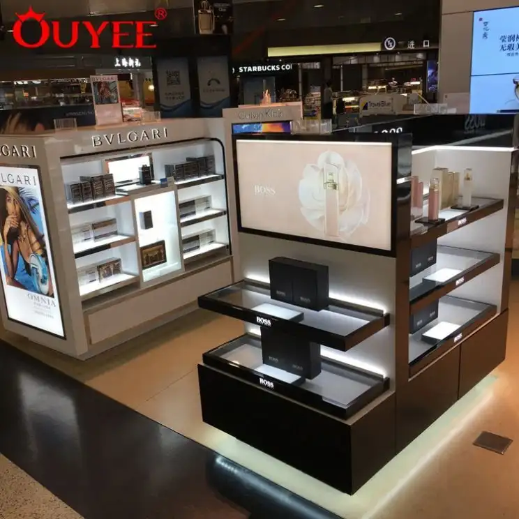 Gondelregale und Parfümauslageregale für Parfümerien 1