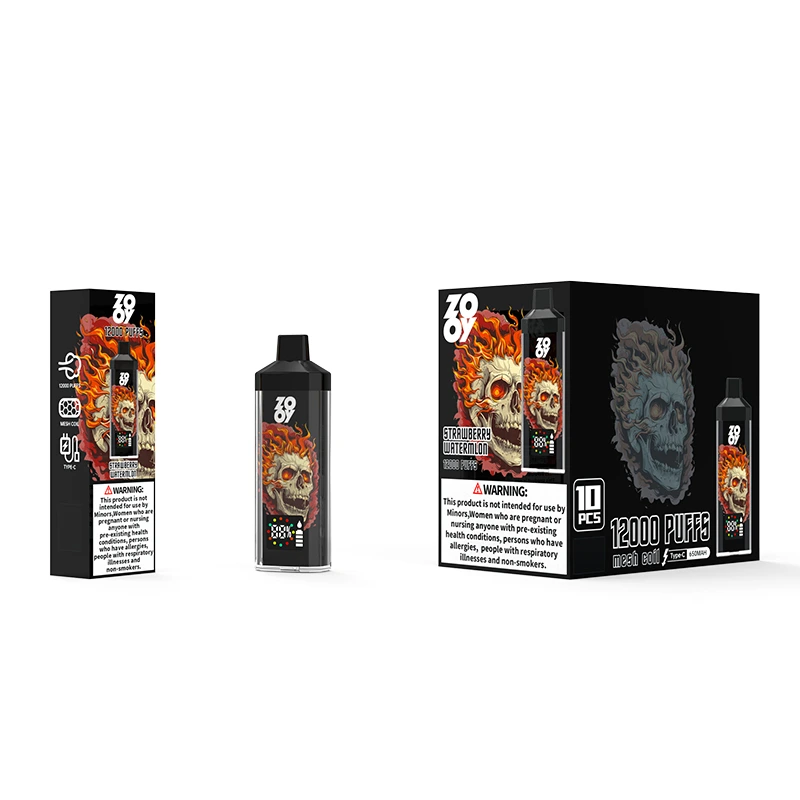 EU Warehouse Factory Original Zooy Ghost 12000 Puffs Disposable Vape Pen Style Puff E-Cigarette Lost Elf Mary Flavors 12K Randm Razz Wholesale Price - Disposable and Zooy 1