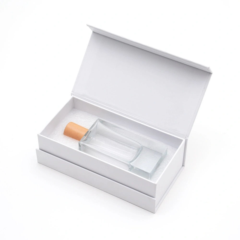 60ml 80ml 100ml Square Glass Perfume Bottle for Skin Care Serum 1