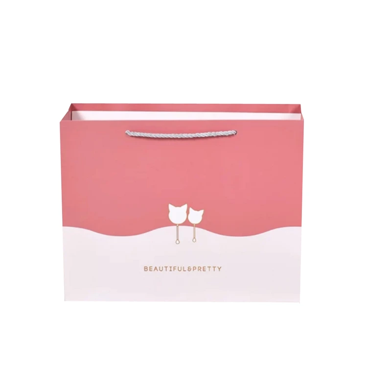 ロゴ入りエコフレンドリーなカスタム包装紙ギフトバッグ 1