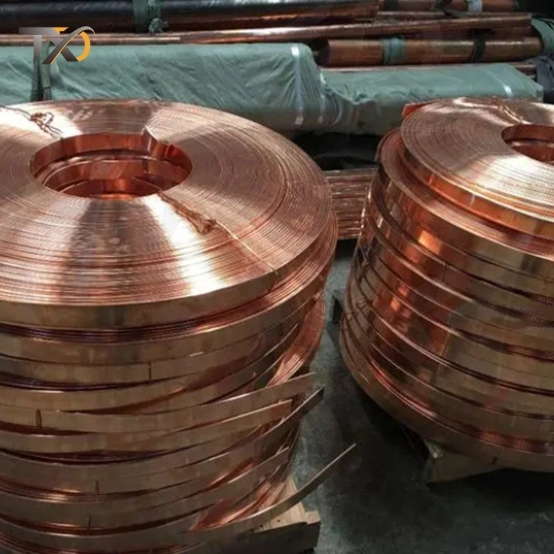 99.9% Pure Plated Tinned Conductive Copper Strip 70/30 Grounding Flat Nickel Brass Cut & Weld Services Included 1