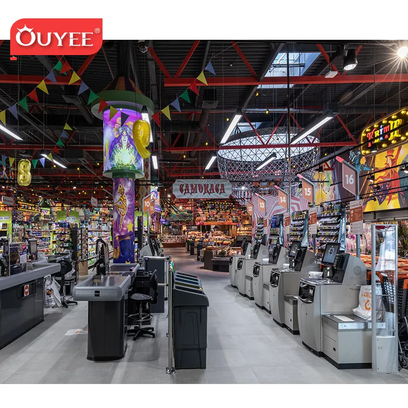 Meilleure entreprise de rayonnages gondoles pour supermarchés 7