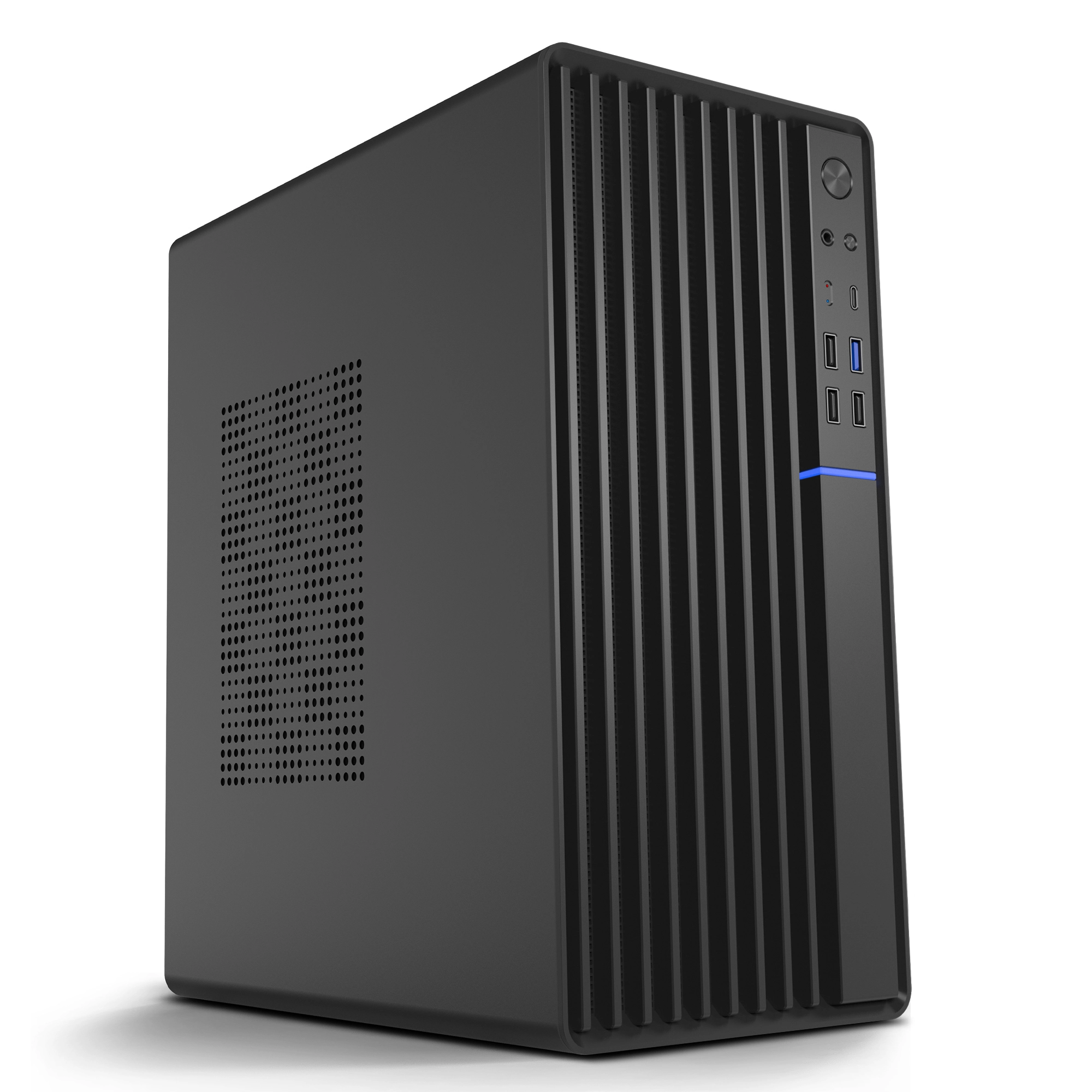 Coolzer High Quality Office Mini Pc Case Spcc M-atx Itx Mid Tower Computer Cpu Case Towers Esports Gaming Pc Cabinet Desktop 1