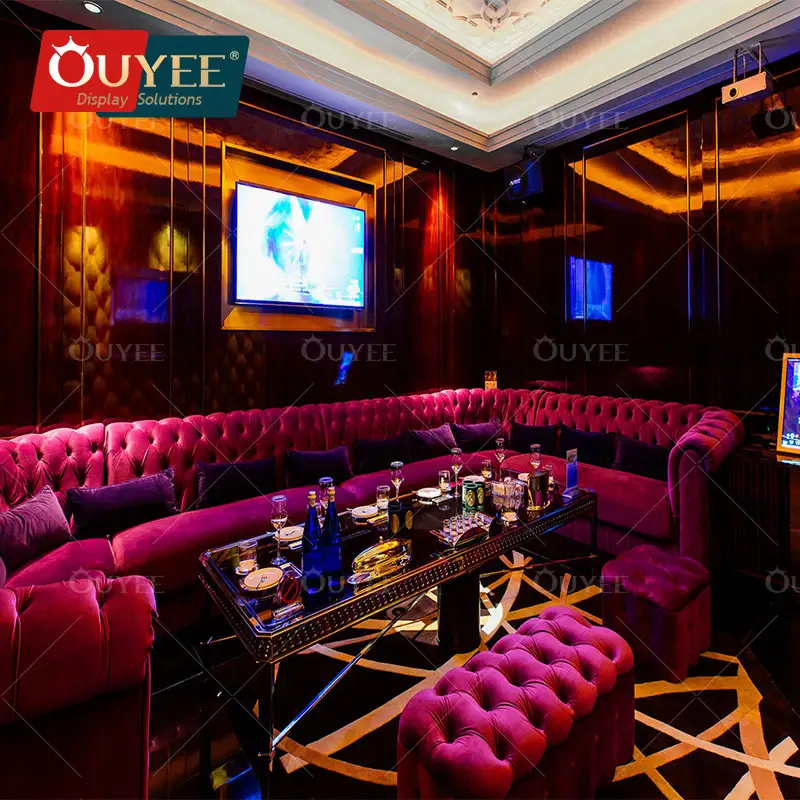 طاولة أثاث بار لنادي ليلي، مناسبة للتصميم الداخلي 1