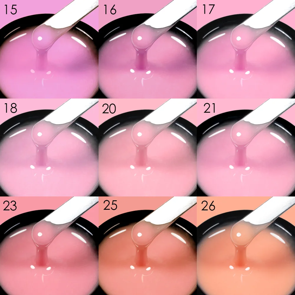 Bozlin HEMA TPO Free Vegan Non-Toxic 6-in-1 Multifunction Gel Builder Polish 1