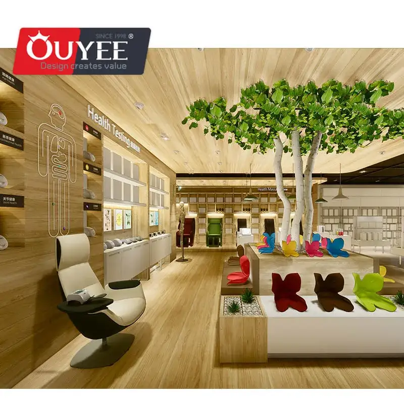 أرفف الصيدليات وأثاث العرض المصمم حسب الطلب لمتاجر الأدوية بالتجزئة 1