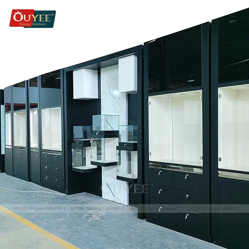 Schmuckvitrine, Wandschrank für Juweliere 1