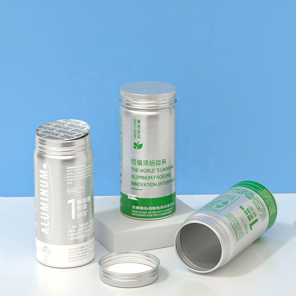 Customizable Aluminum Bottles for Medicine and Supplement Storage 1