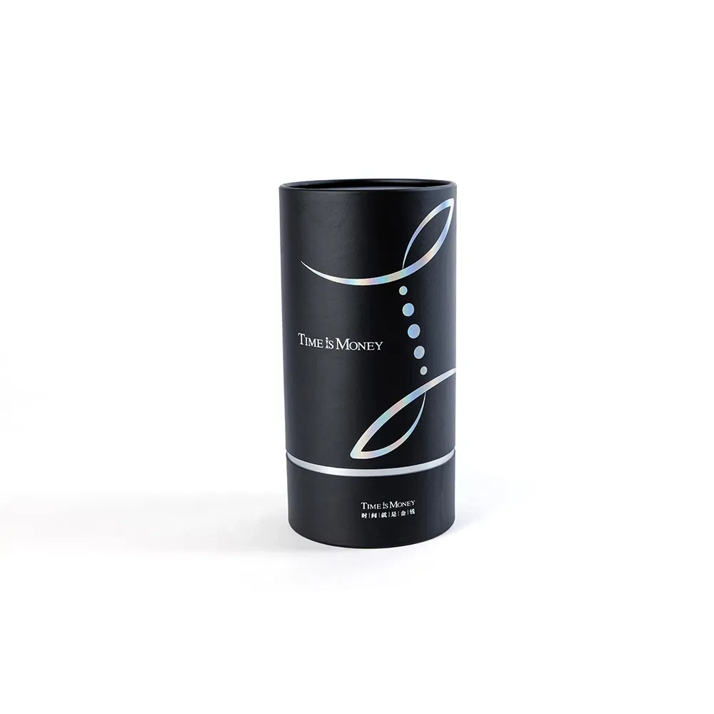 Eco-Friendly Custom Printed Paper Tube Round Packaging Box for Cosmetics Cylinder 1