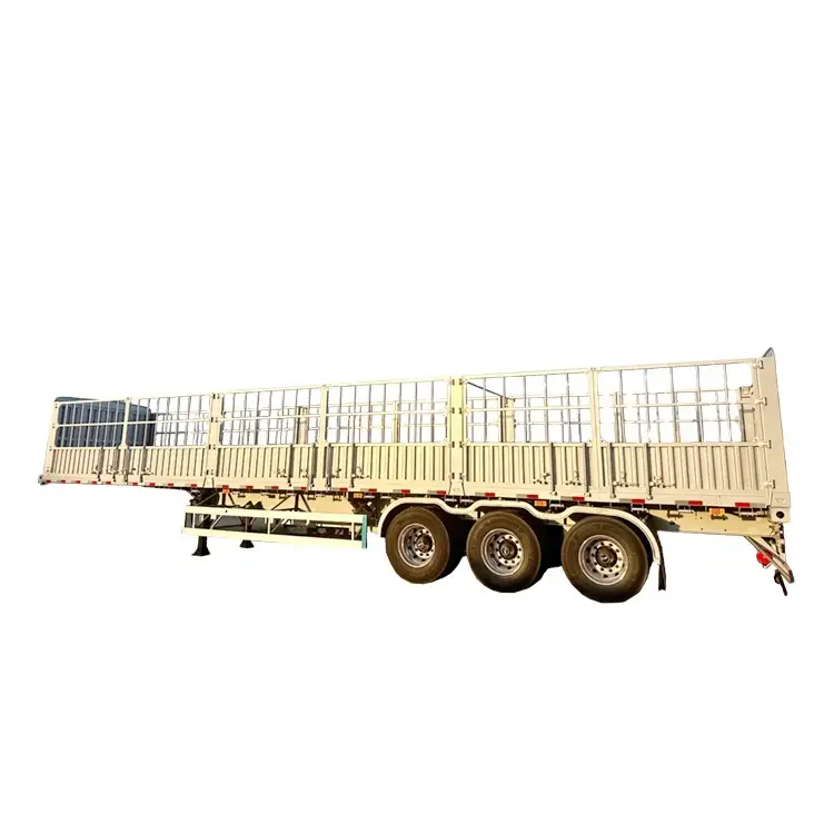 Fence semi-trailer With Brake System | LUYI 1