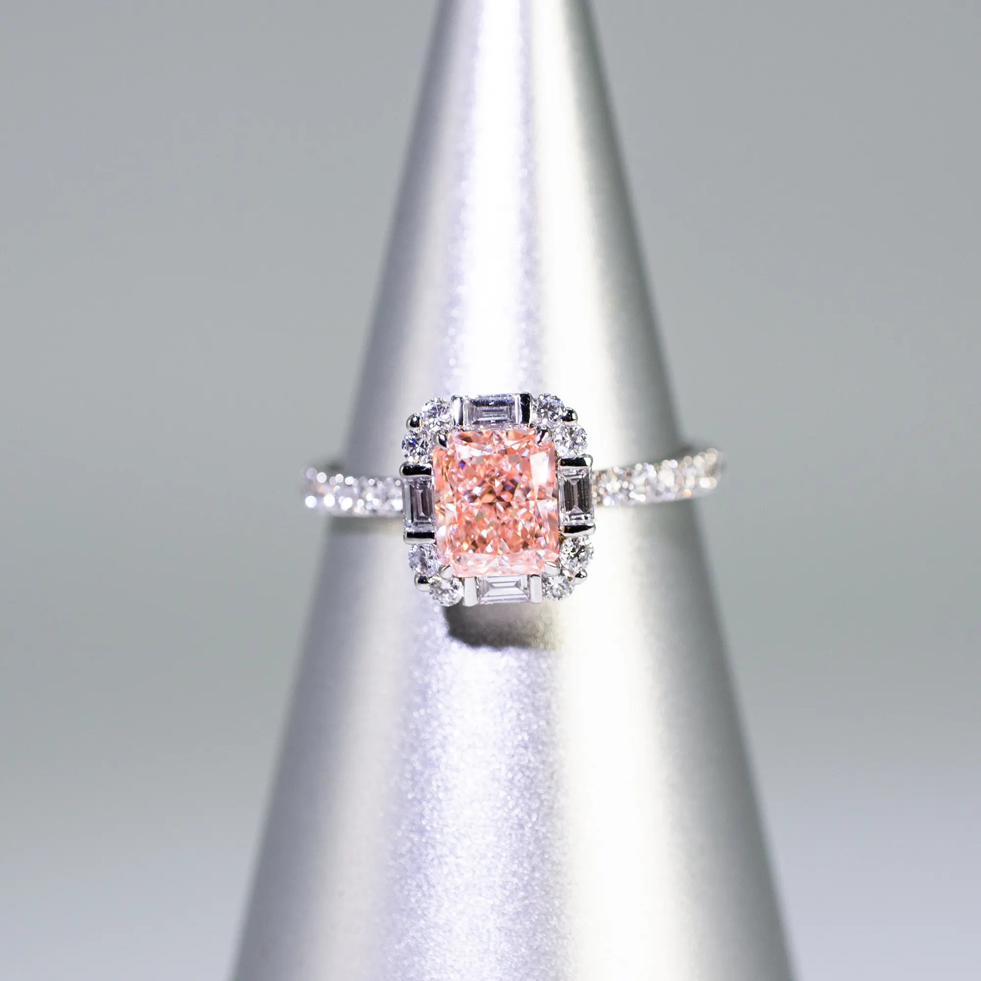 Emerald Cut Lab Diamond Ring Jewelry Wholesale - DKL Jewelry 5