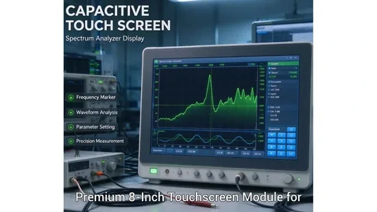 Premium 8-Inch Touchscreen Module for Advanced Spectrum Analysis 1