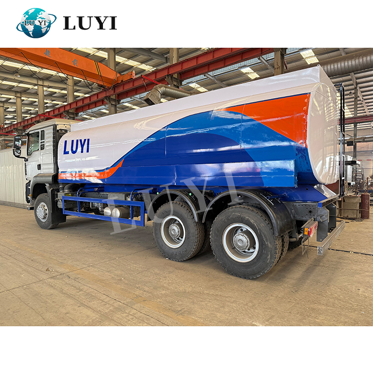 Semirrailer de camiones cisterna de combustible de 3 ejes para transporte de gasolina diesel & 5