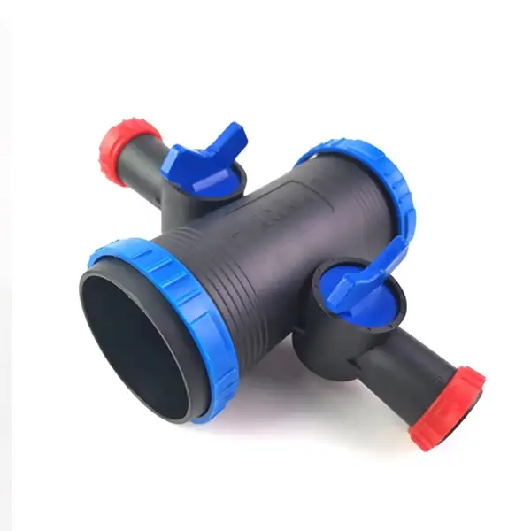 HYRT 塑料十字锁环阀，用于灌溉 1
