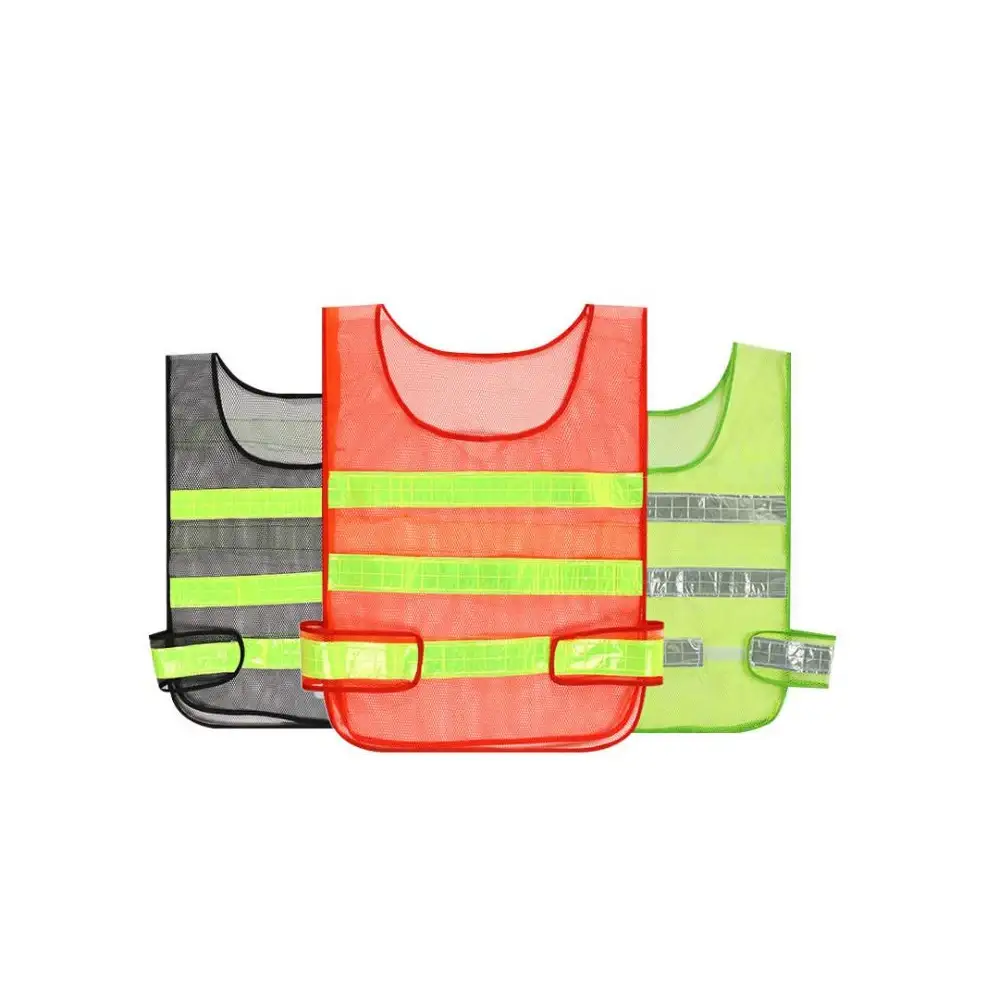 OEM Wholesale Custom High-Visibility Reflective Traffic Safety Vests 1
