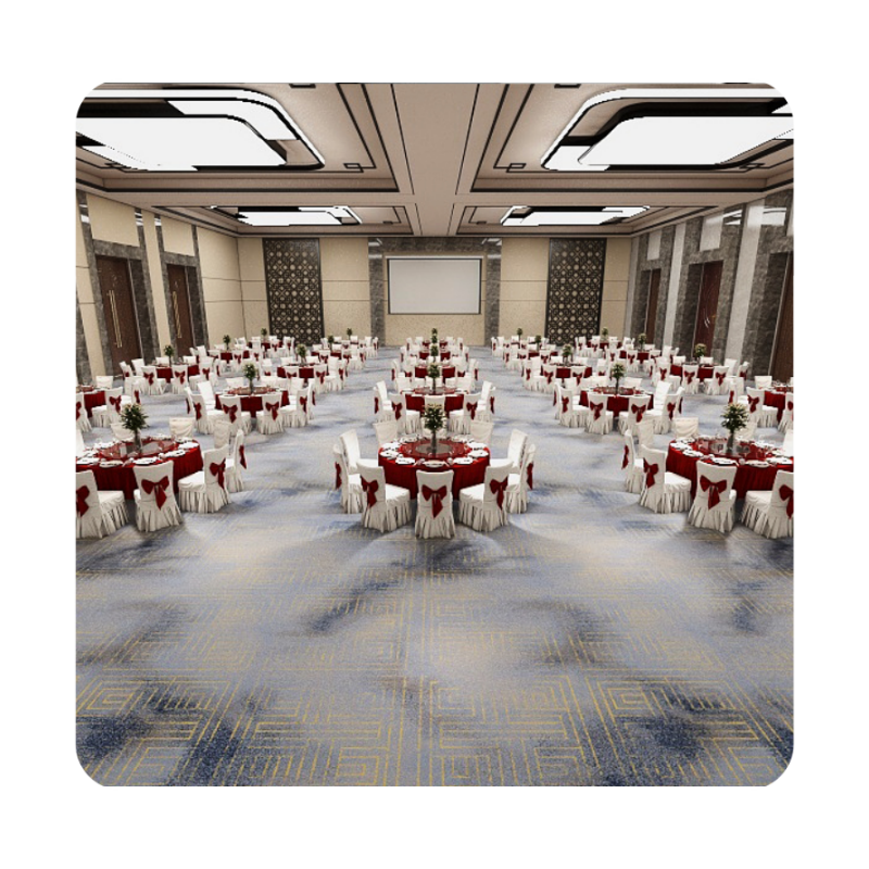 Moquette ecologica da parete a parete per hotel ed eventi 1