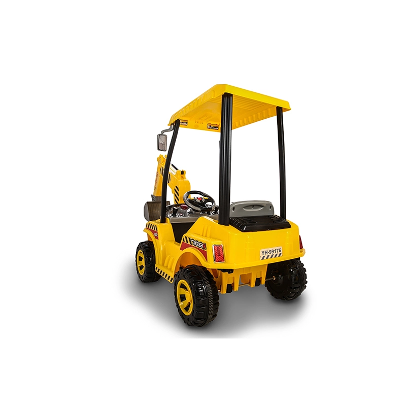 Hot Selling 12v Battery Powered Ride-on Digger Toy For Kids 2-8 Years Rechargeable 7ah Battery & Charger Made Of Durable Plastic 1