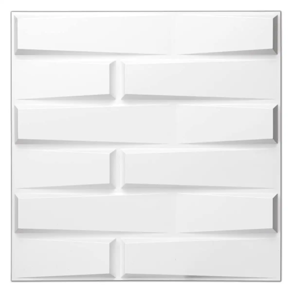 Panneau mural décoratif 3D en PVC pour bureaux et intérieurs résidentiels 1