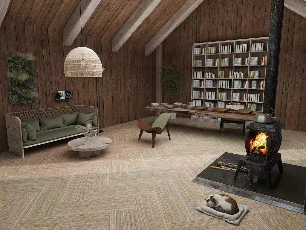 Eco-Friendly 50x50cm Modular Carpet Tiles - Nylon/Polypropylene 5