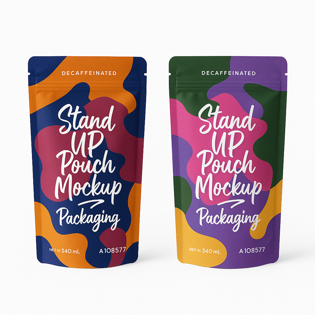 Custom Printed Mylar Zip Lock Reusable Stand-up Plastic Pouch For Food Packaging For Candy For Cookies Snacks 1
