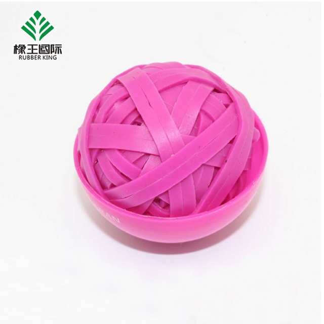 Pink Rubber Band Ball for PE Class, Sports Training & Agility Drills – Wholesale 3