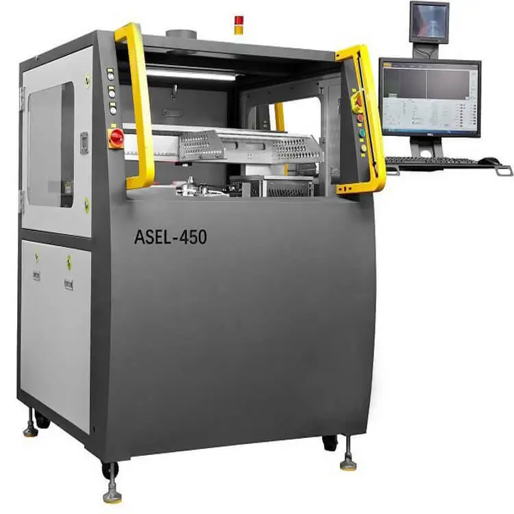 آلة لحام انتقائية YFX-450 متصلة وغير متصلة مع ناقل PCB 1